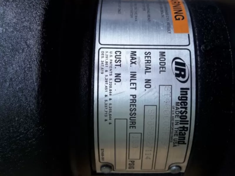 INGERSOLL RAND AIR STARTER